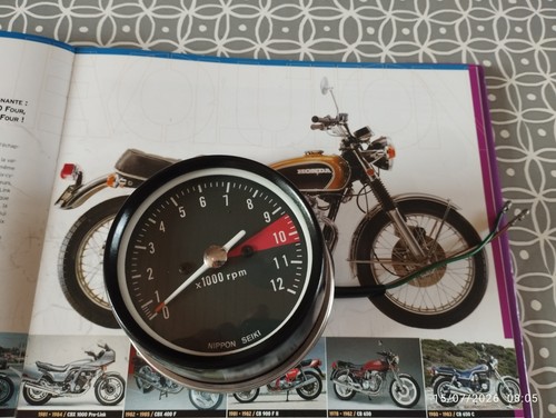 Compte tours honda 500 four - compte, cb