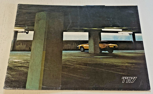 Brochure vente triumph - brochure, de