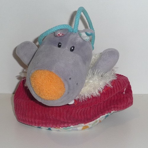 Doudou loup cochon - doudou,