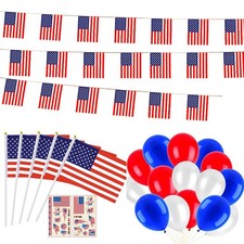 Drapeau Américain - 10 Mini