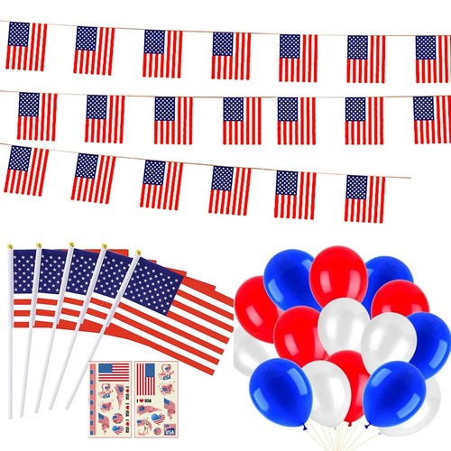 Drapeau américain 10 mini - américain,