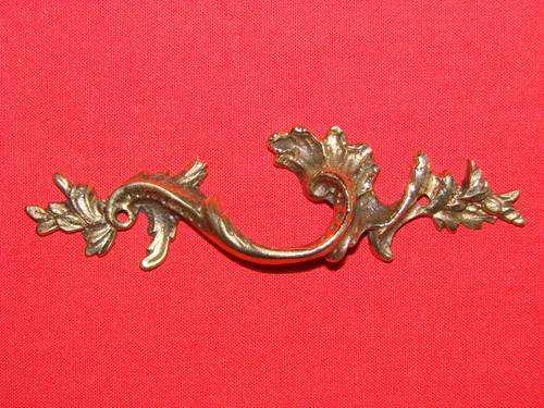 Antique bronze handle - antique,