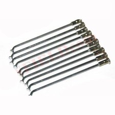 Rayons enduits de zinc de moto