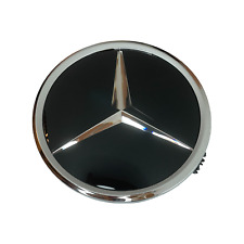 CHROME Front Grill Star Badge Mirror Glass Emblem for Mercedes