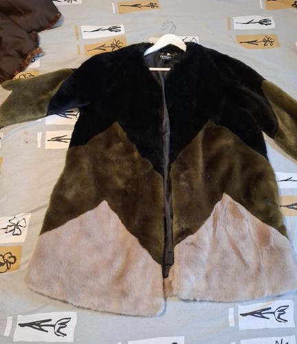 Manteau fausse fourrure - en,