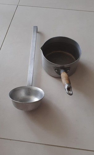 Casserole louche anciennes - casserole,