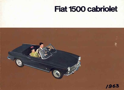 Catalogue brochure fiat 1500 - brochure,