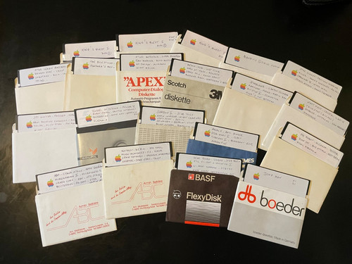 Lot disquettes jeux - 20,