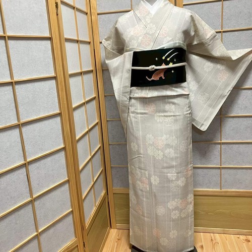 8748 kimono japonais vendu - japonais,