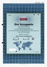 Nixdorf Computer AG 1984 Paderborn RWE Essen Siemens Fujitsu Munich Blankette V