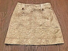 *** MINI JUPE DOREE BURBERRY