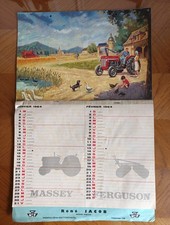 Calendrier Tracteur MASSEY