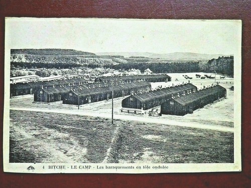 Cpa bitche camp les - bitche,