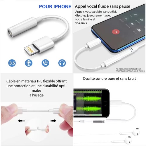 Adaptateur vers prise - , casque