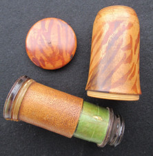 ANCIEN LORGNETTE CARTON CORNE