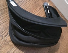 Bugaboo BEE 6 Black Fabric Extendable Canopy/ Hood with frame inserts