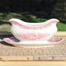 Antique Villeroy & Boch Burgenland Red Earthenware Sauce Bowl