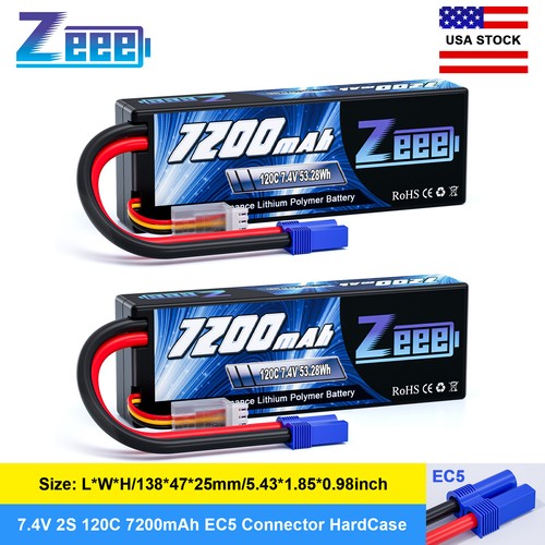 Zeee 120c 7200mah 2s - 7.4v,