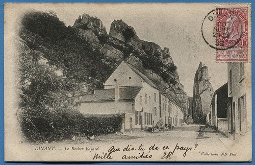 Cpa belgique dinant le - cpa:,