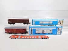 Märklin H0 AC 2x Wagon de Marchandises: 4698 Sbb-Cff + 4715 ÖBB S.G Mint + Box #