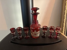 Service à liqueur Cristal de