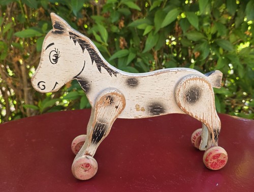 Jouet ancien cheval - jouet, en
