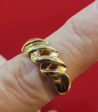 Bague or jaune 18 carats