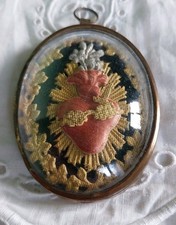 Ex-voto XIX  . Sous-verre