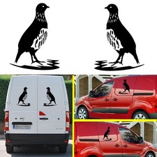 Deux Autocollants En Vinyle