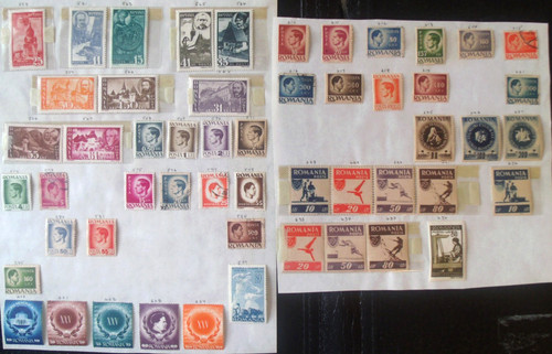 Romania stamps scott - romania, (scott