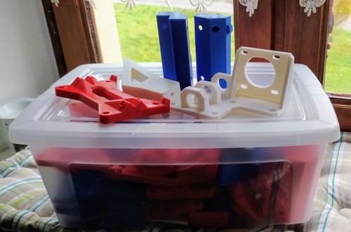 Kit pièces imprimées - imprimées, 3d