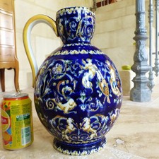 GRAND PICHET en FAIENCE FINE