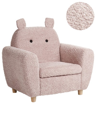 Fauteuil bouclé avec - fauteuil,