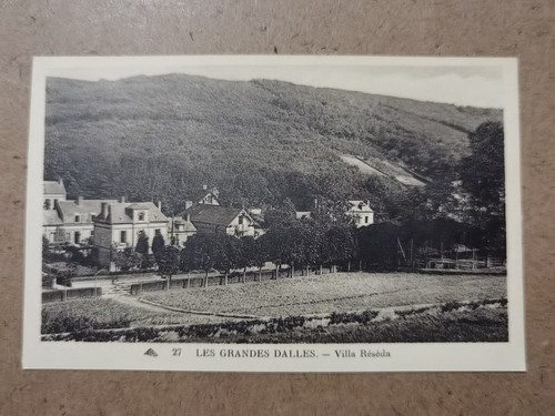 Cpa grandes dalles - 76,