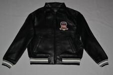 Authentique Avirex Icon Cuir A1 Veste Aviateur Noir Hommes Tout Neuf Tailles