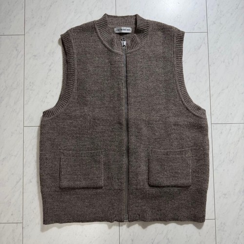Gilet zippé laine - zippé, tricoté