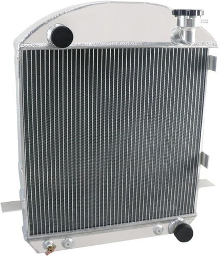 Rows aluminum radiator - aluminum, for