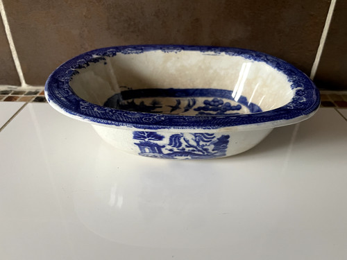 Plat service ovale rare - de,