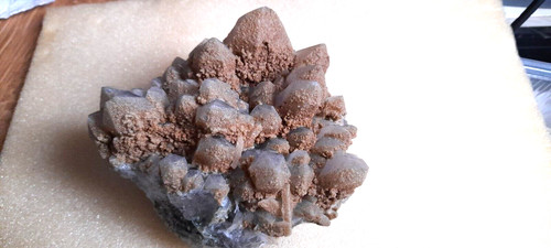 Quartz améthyste pyrite - quartz,