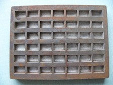 Ancien moule à chocolat en