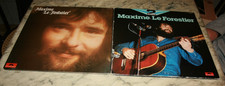 MAXIME LE FORESTIER   VINYLES X 2   33 T   +   33 T 2 DISQUES