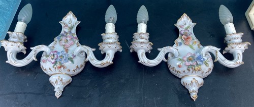 Paire appliques murales - d"appliques,