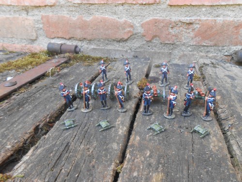 Diorama lot soldat plomb - soldat,