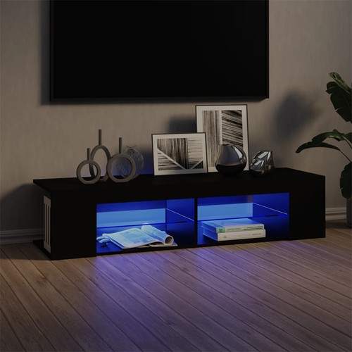 Meuble avec lumières led - meuble, tv