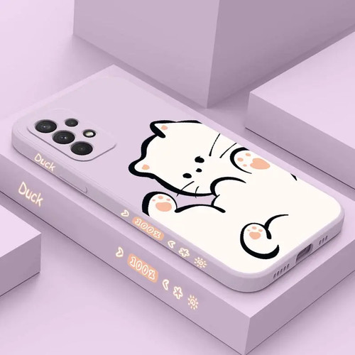 Coque silicone chat nuage - chat,