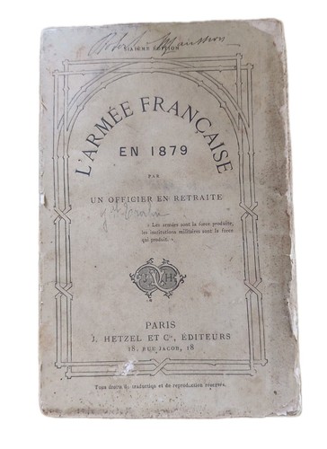 Rare livre armée française - rare,