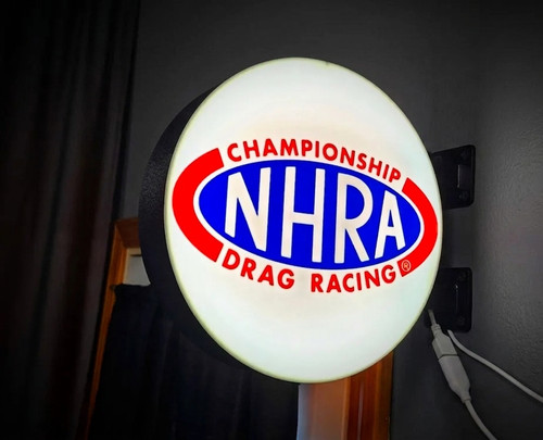 Enseigne nhra drag racing - enseigne,