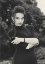 Beatrice Dalle Betty Blue Publicity Glamour Original 5x7 Photo Stamped Snipe 