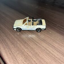 USED MATCHBOX FORD ESCORT CABRIOLET WHITE XR3I 1:56 1985 MACAU 27 #162