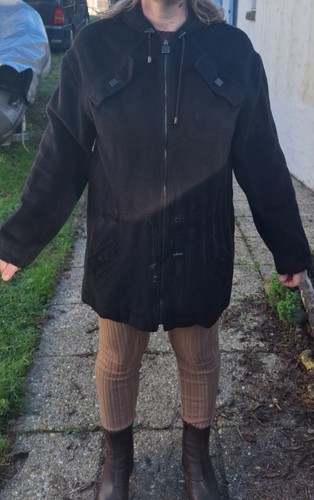 Veste chanel polaire t42 - chanel, noir